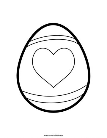 Free Printable Easter Egg Templates (Tons of Patterns!)