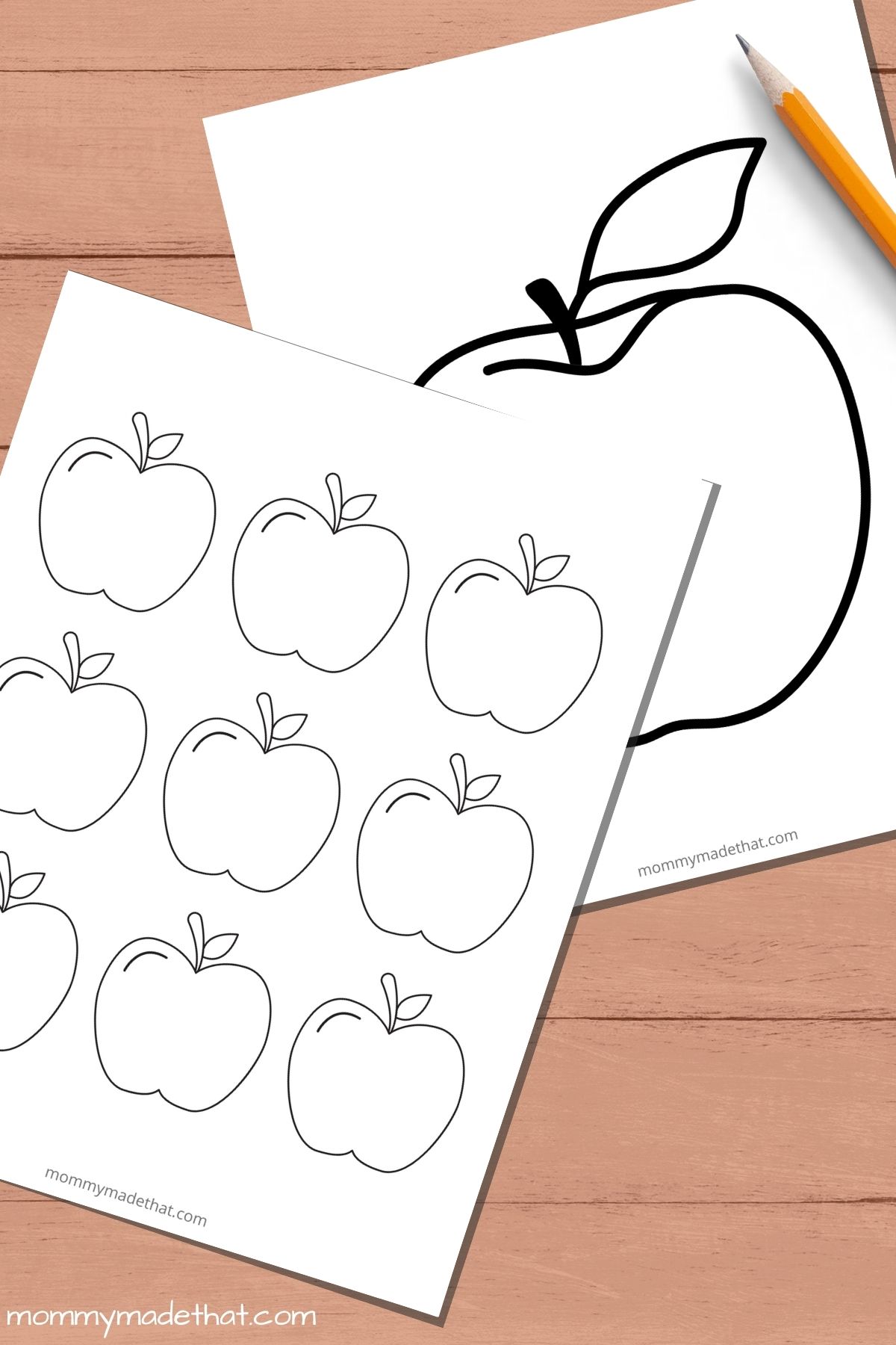 fall apple templates