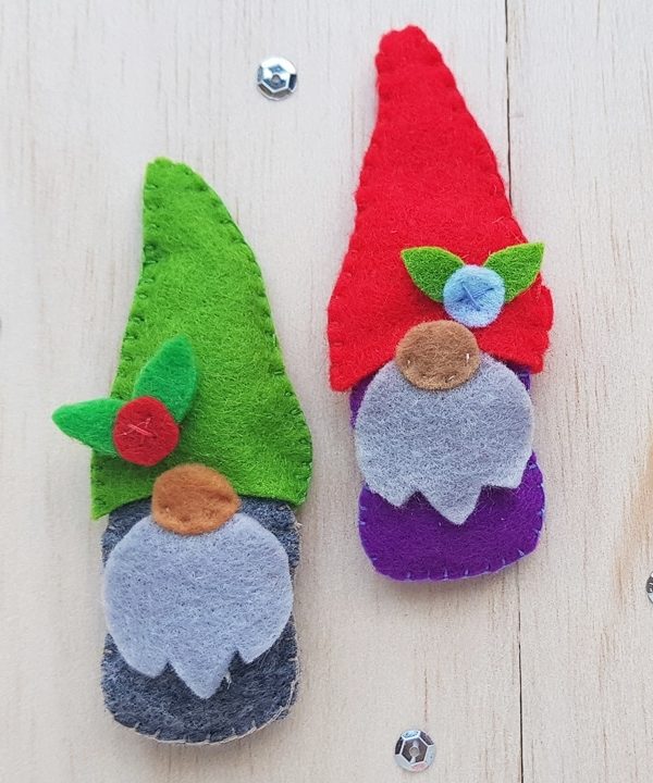 Adorable DIY sewing felt gnome
