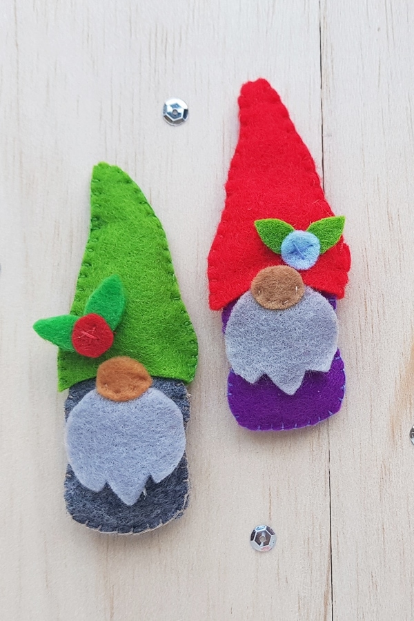 Adorable DIY sewing felt gnome