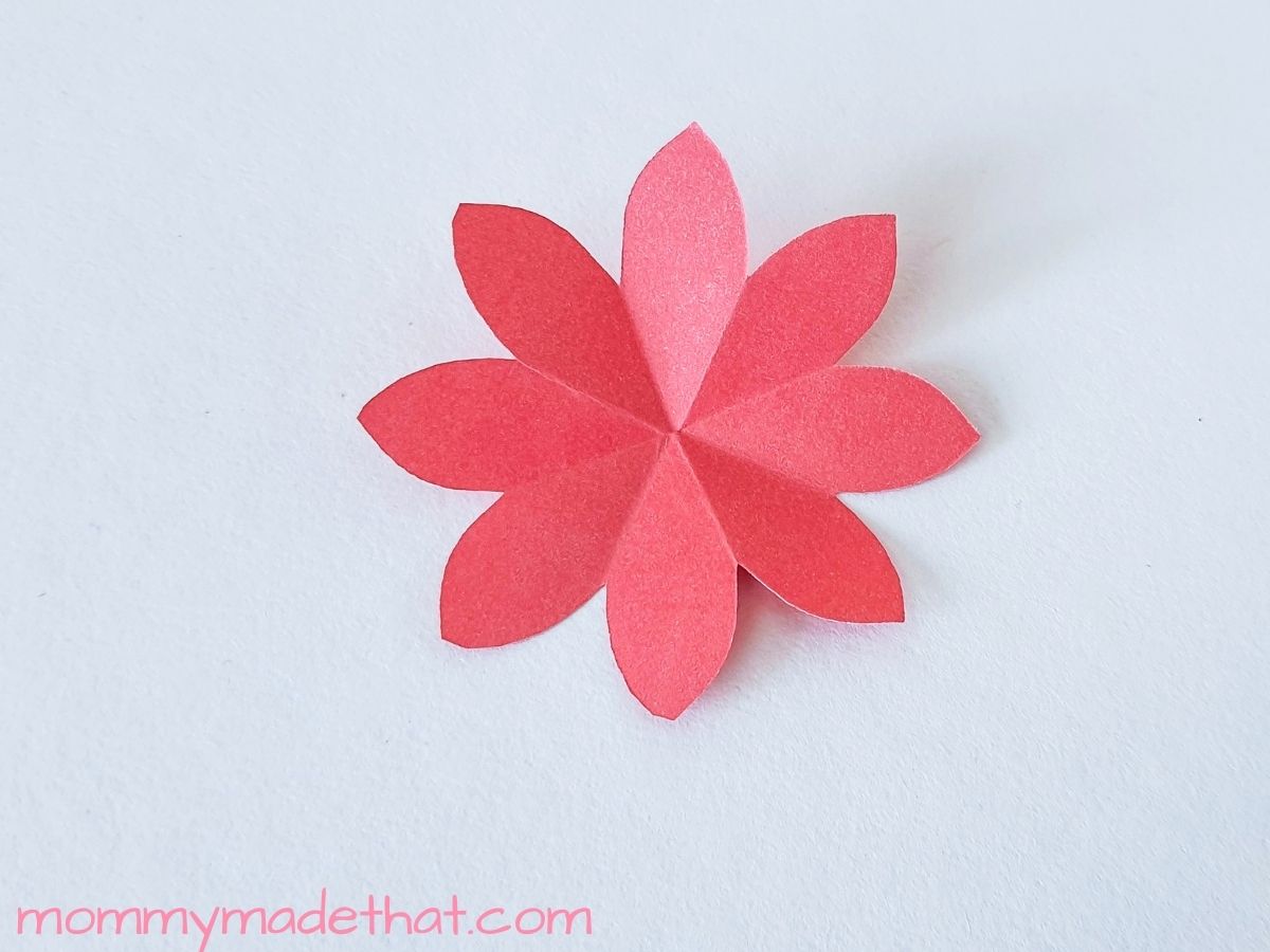 paper flower cutout