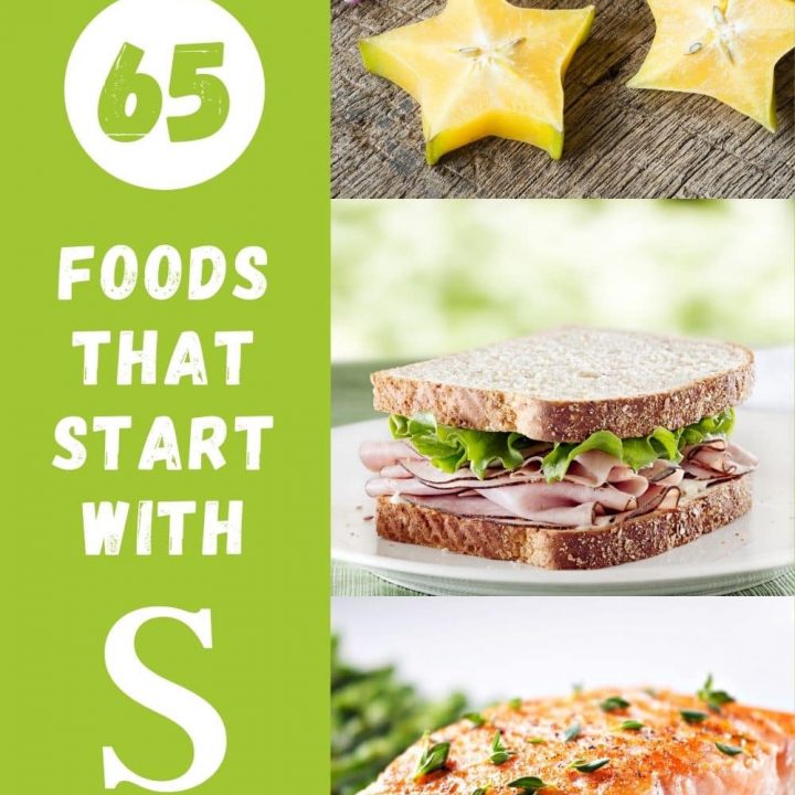 foods that start with S