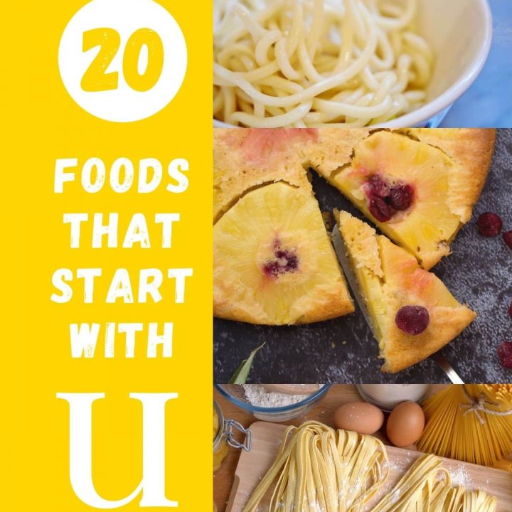 foods that start with U