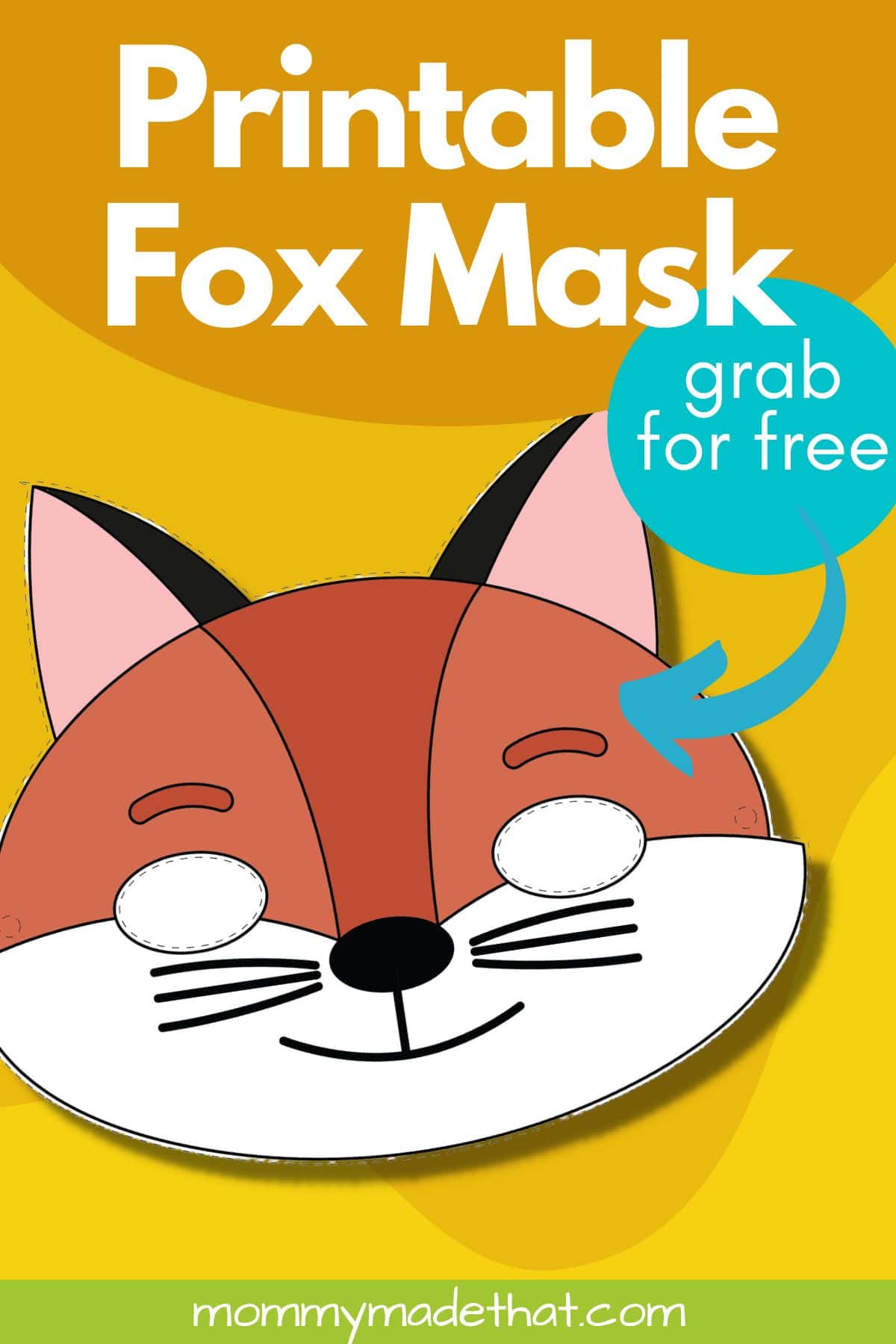 printable fox mask