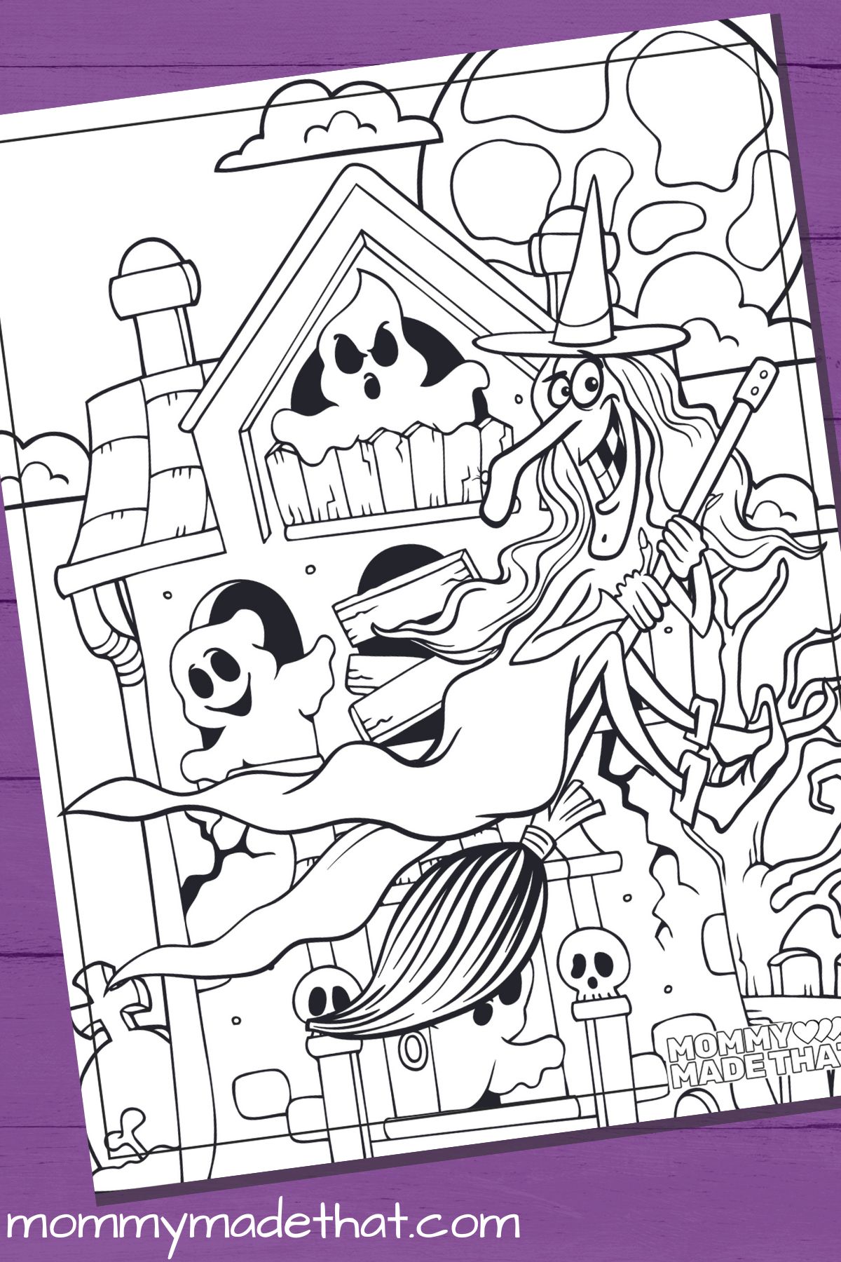 halloween ghost coloring pages