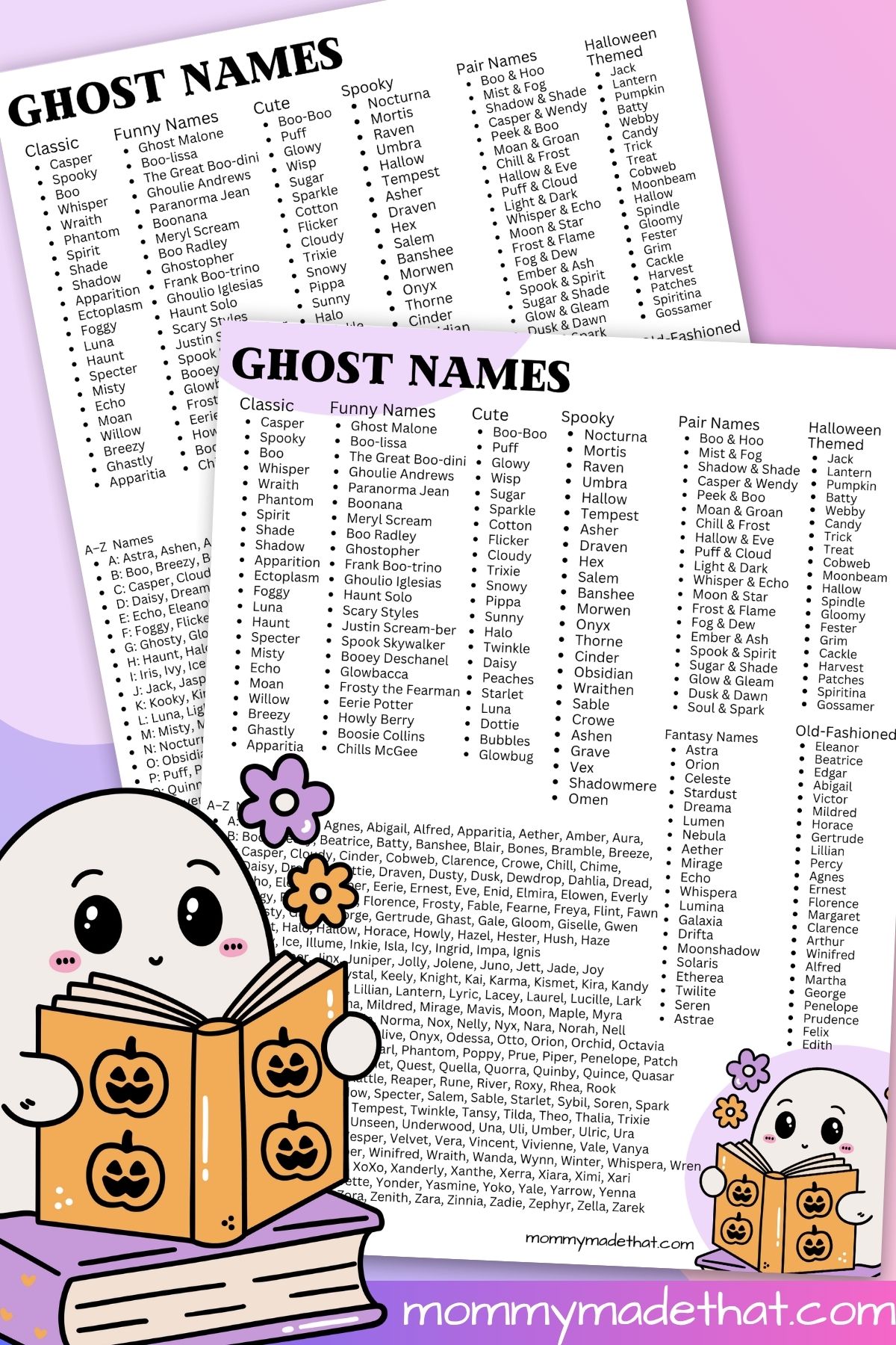 Ghost names.