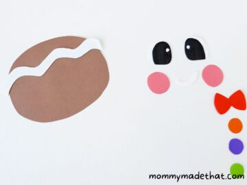 Paper Bag Gingerbread Man Puppet Craft (Free Template) Paper Bag Gingerbread Man Puppet Craft (Free Template)