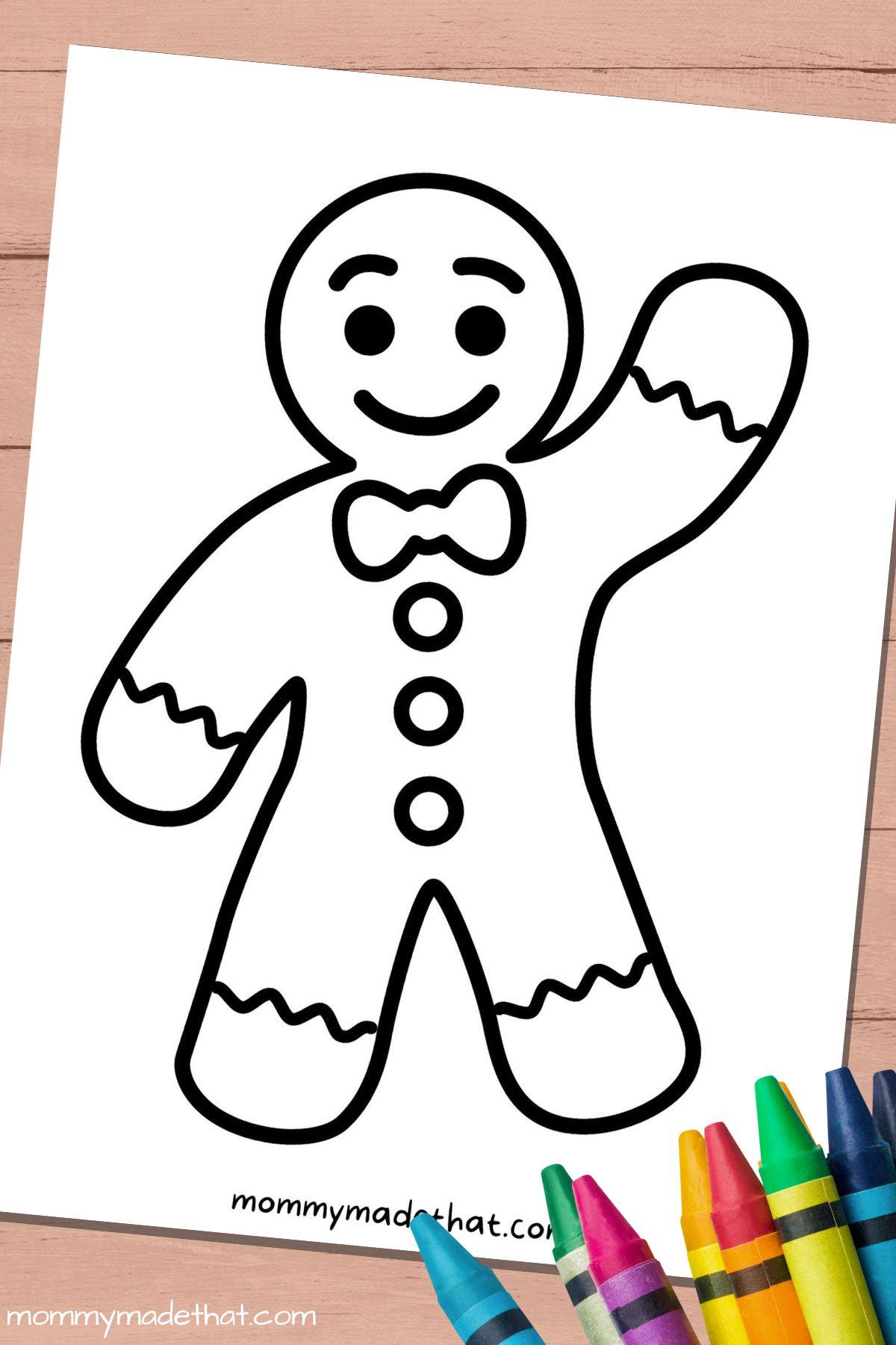 free printable gingerbread template