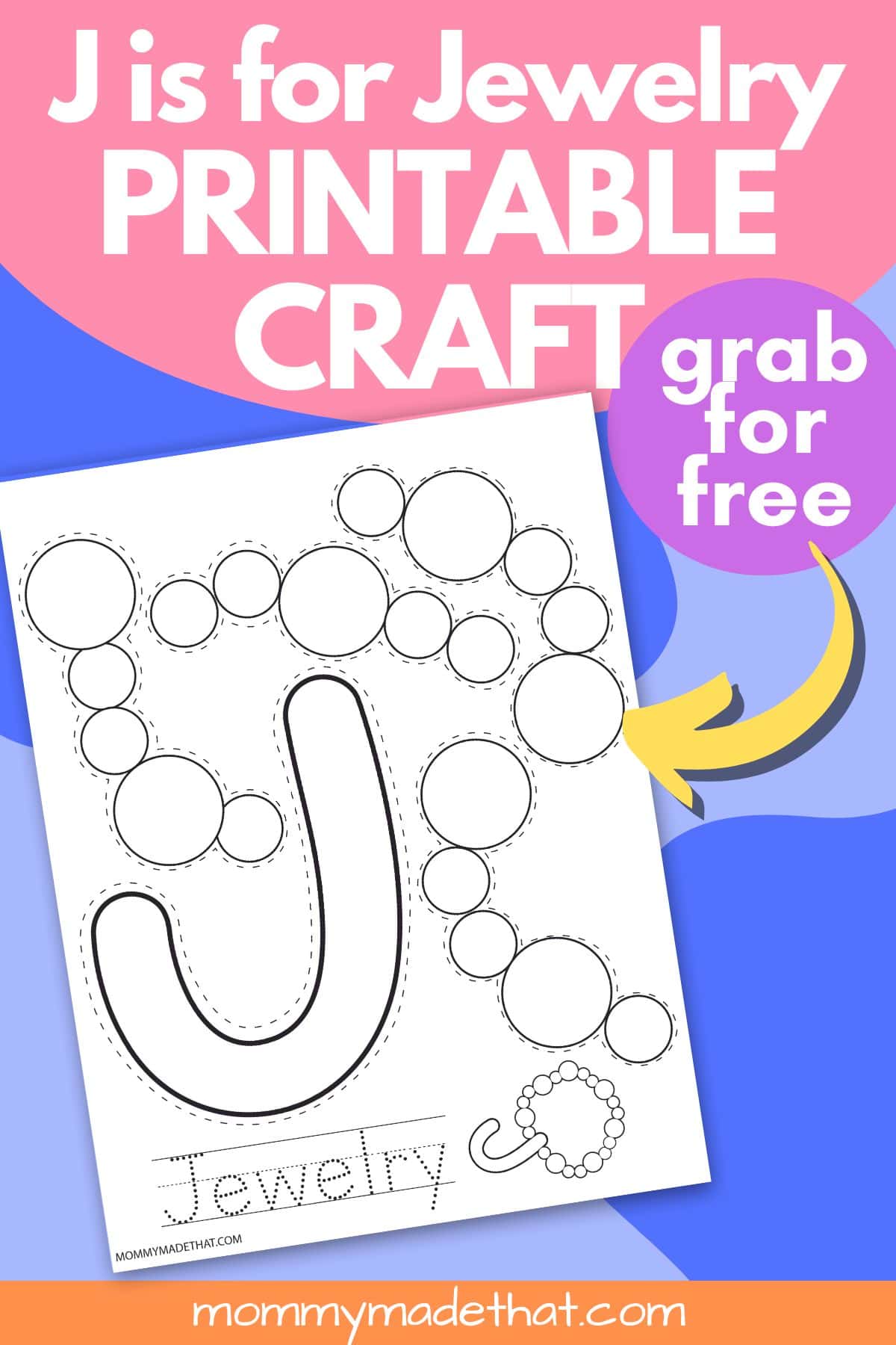 J is for Jewelry craft