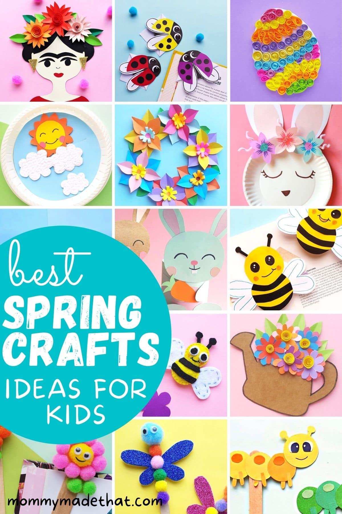 10 Simple Spring Crafts For Kids I Let's Roam