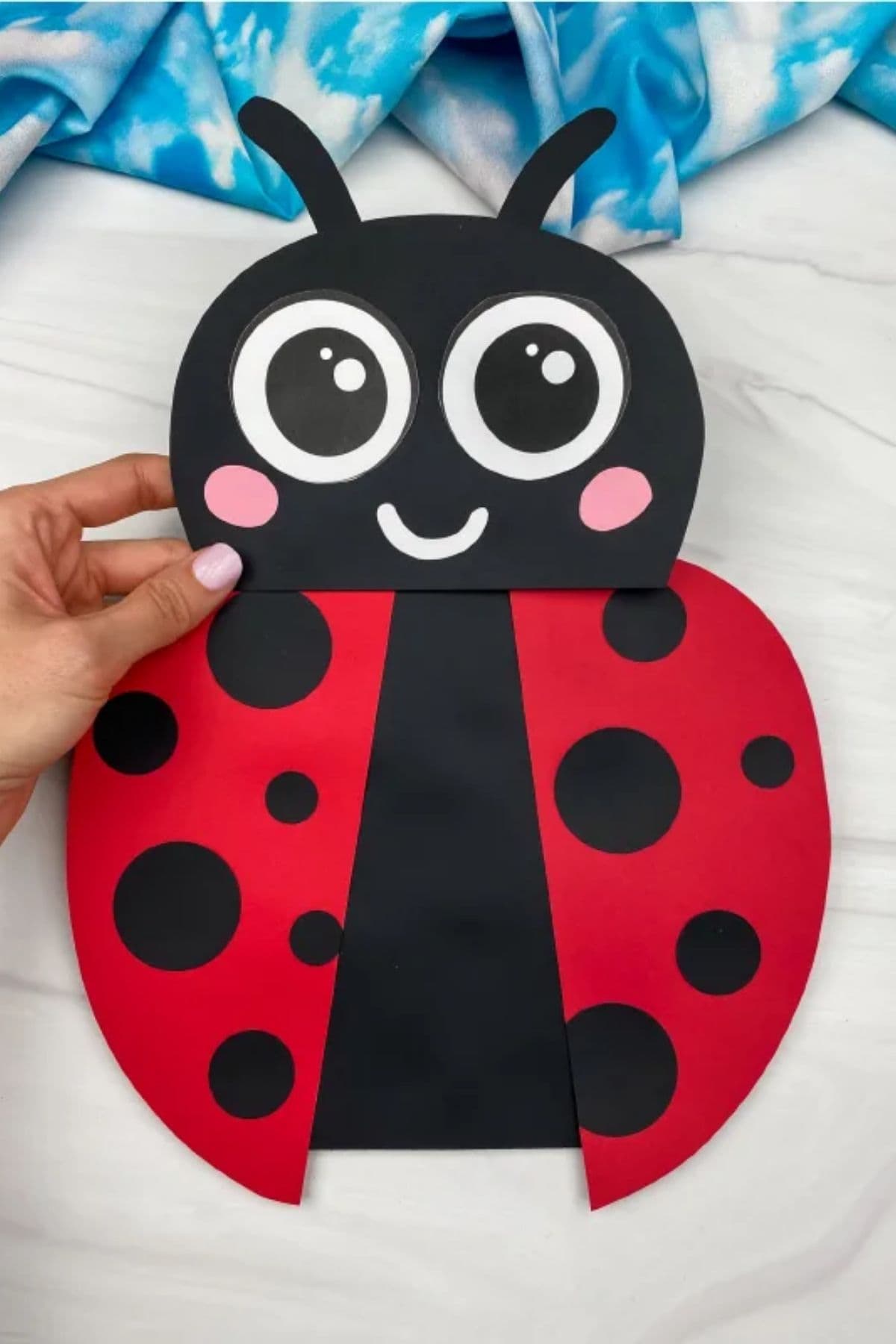 paperbag ladybug