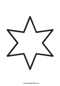 Free Printable Star Templates: Giant list of Shapes and Sizes!