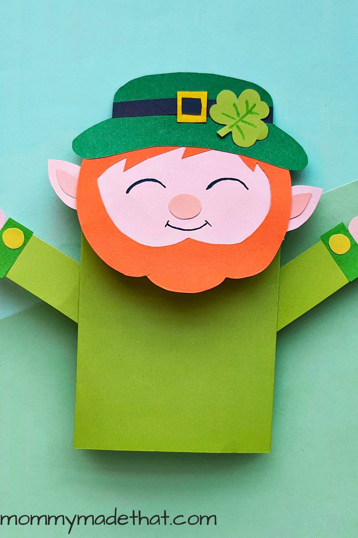 leprechaun puppet DIY