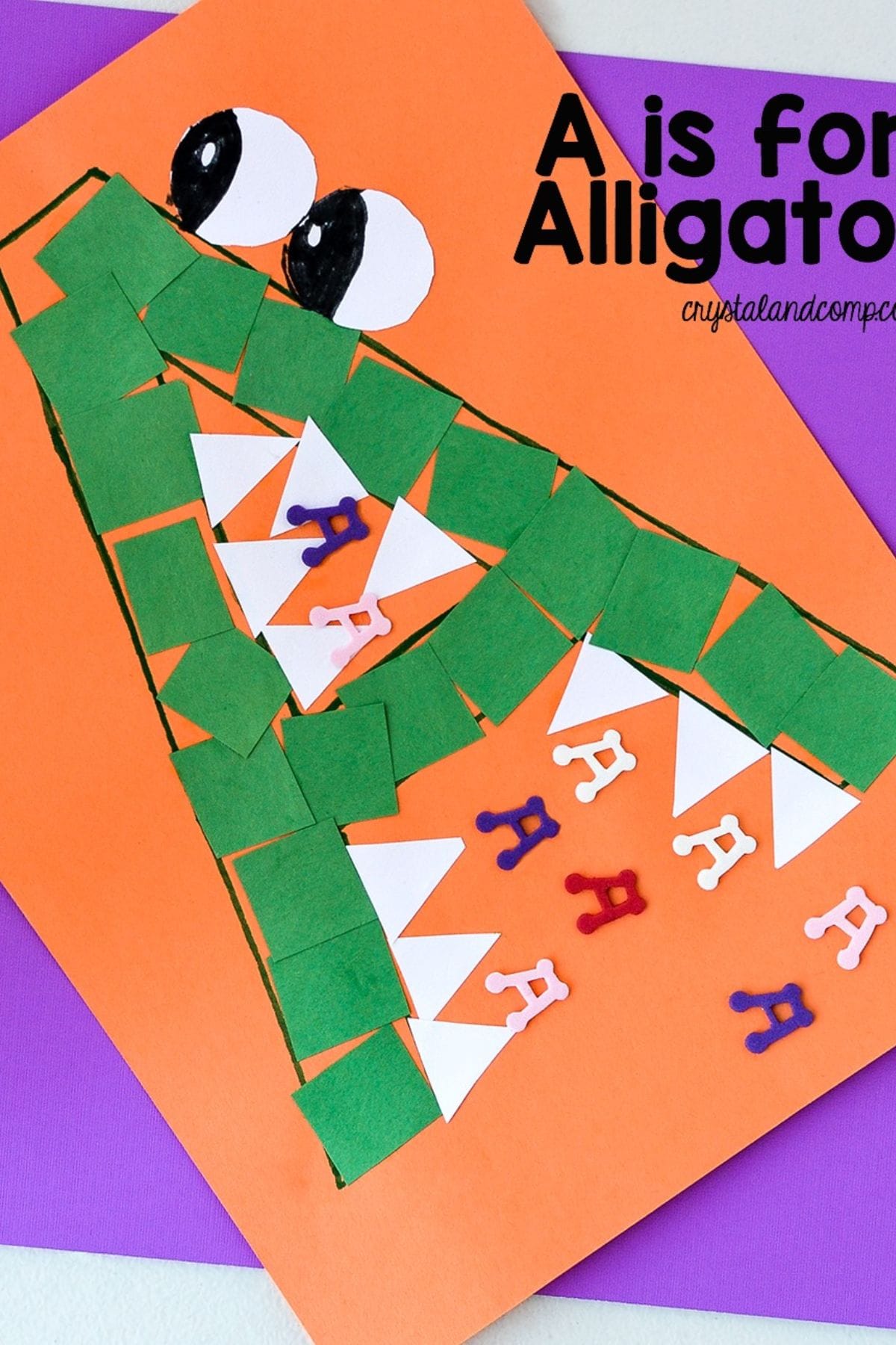 a is for alligator craft