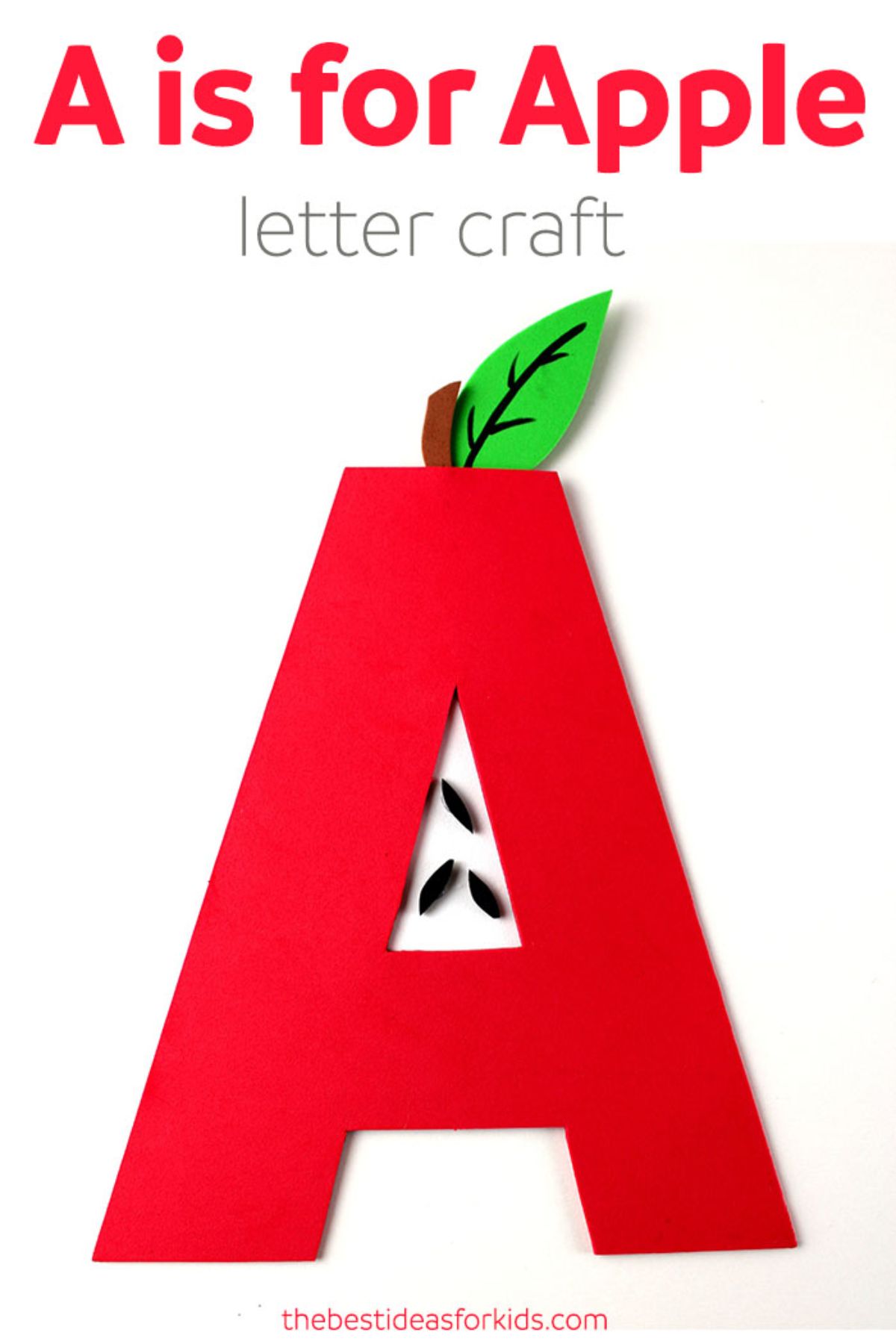 a is for apple craft