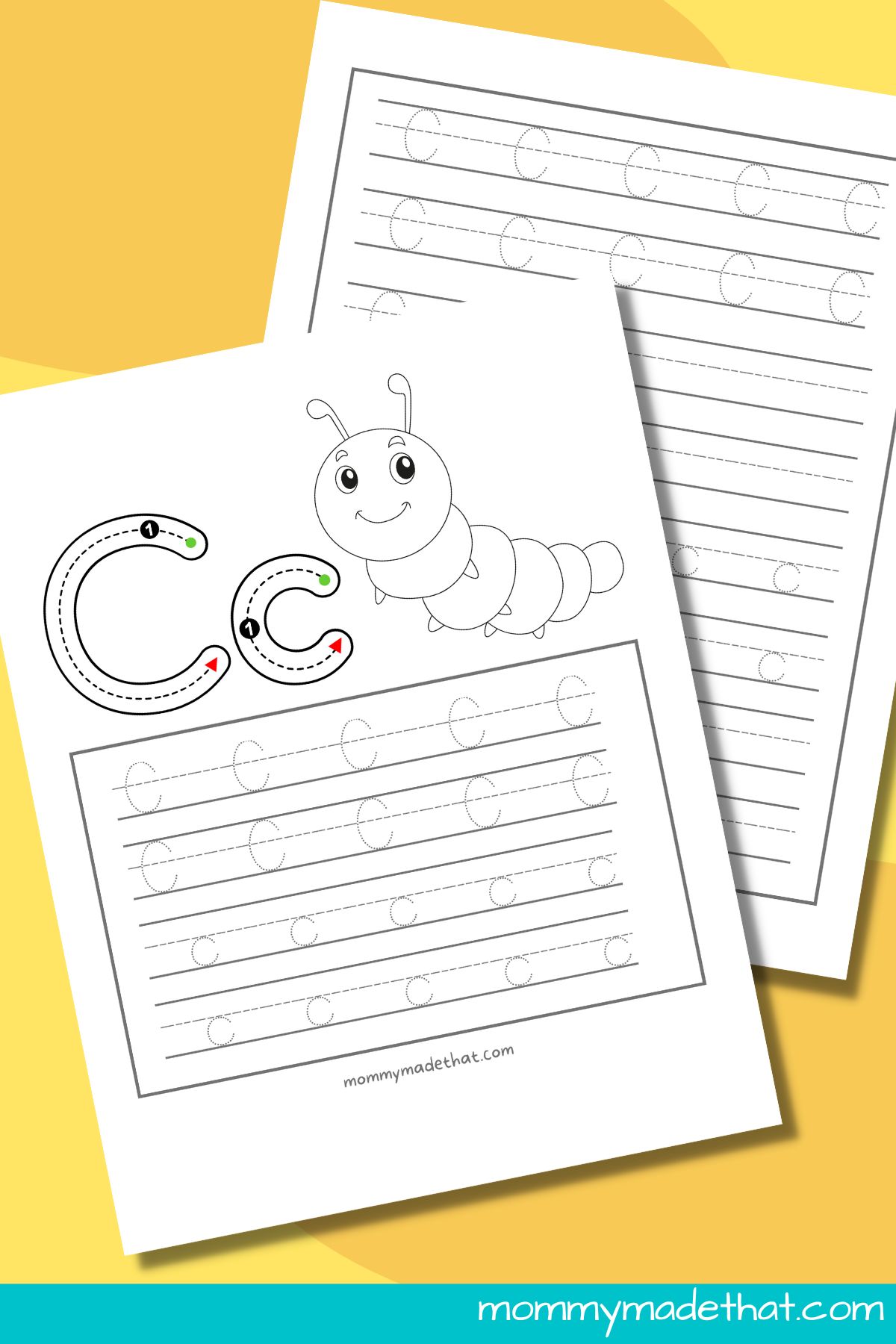 Letter C Tracing Worksheets (Free Printables)