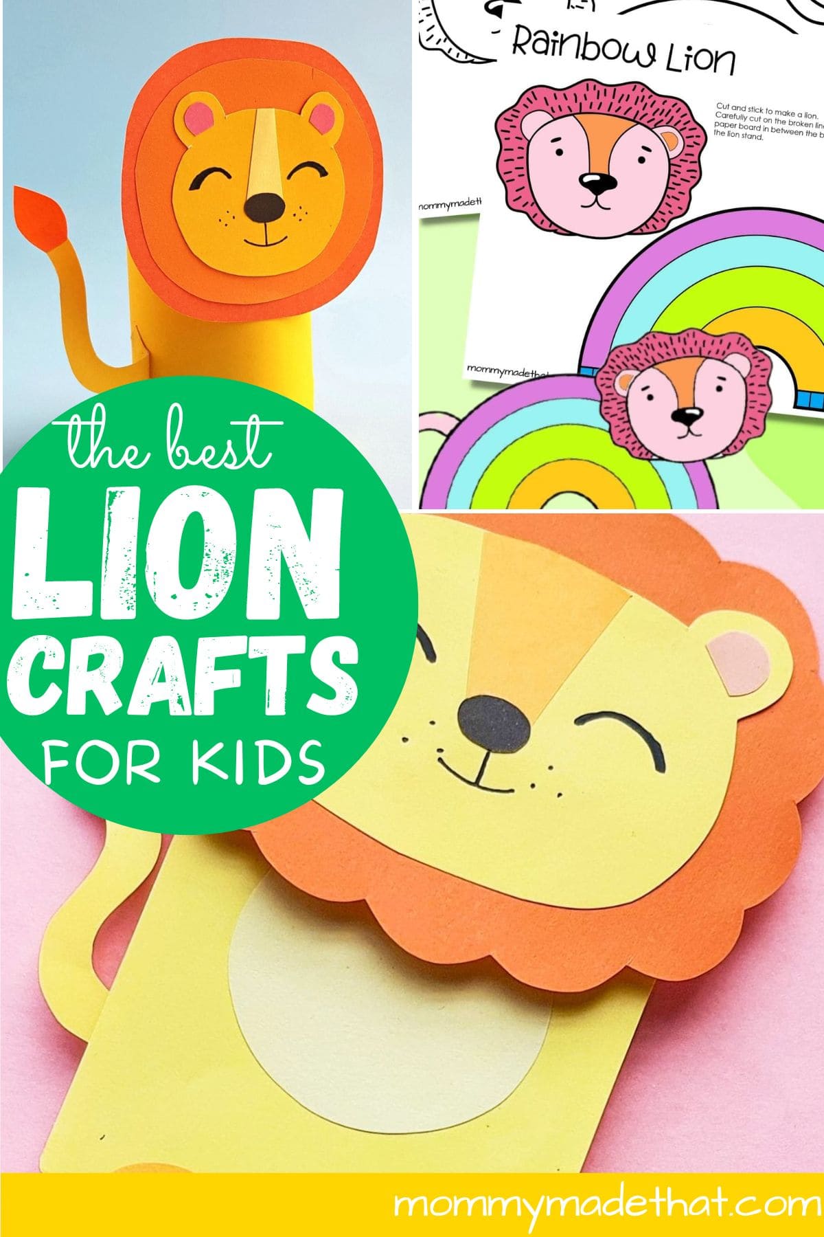 Lion Crafts & Activities for Kids