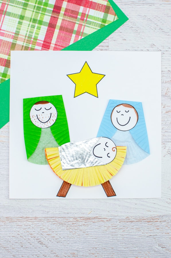 Fun Manger Craft for Kids