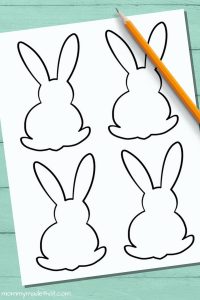 Free Bunny Rabbit Templates : Tons of Shapes &amp; Sizes