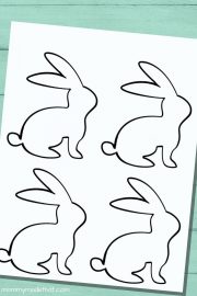 Free Bunny Rabbit Templates : Tons of Shapes &amp; Sizes