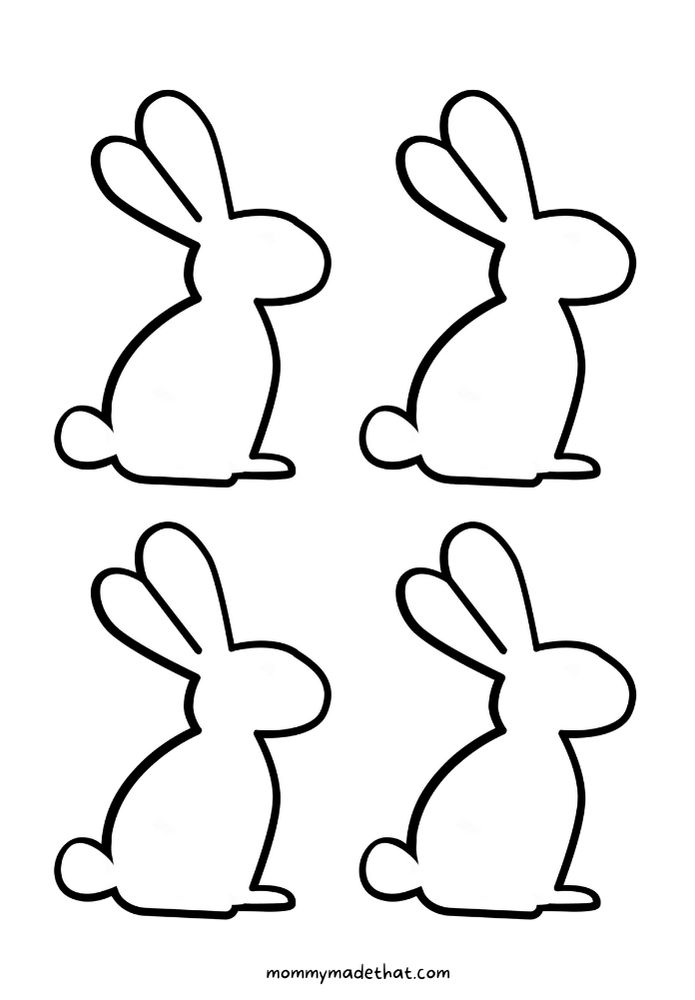 bunny printables