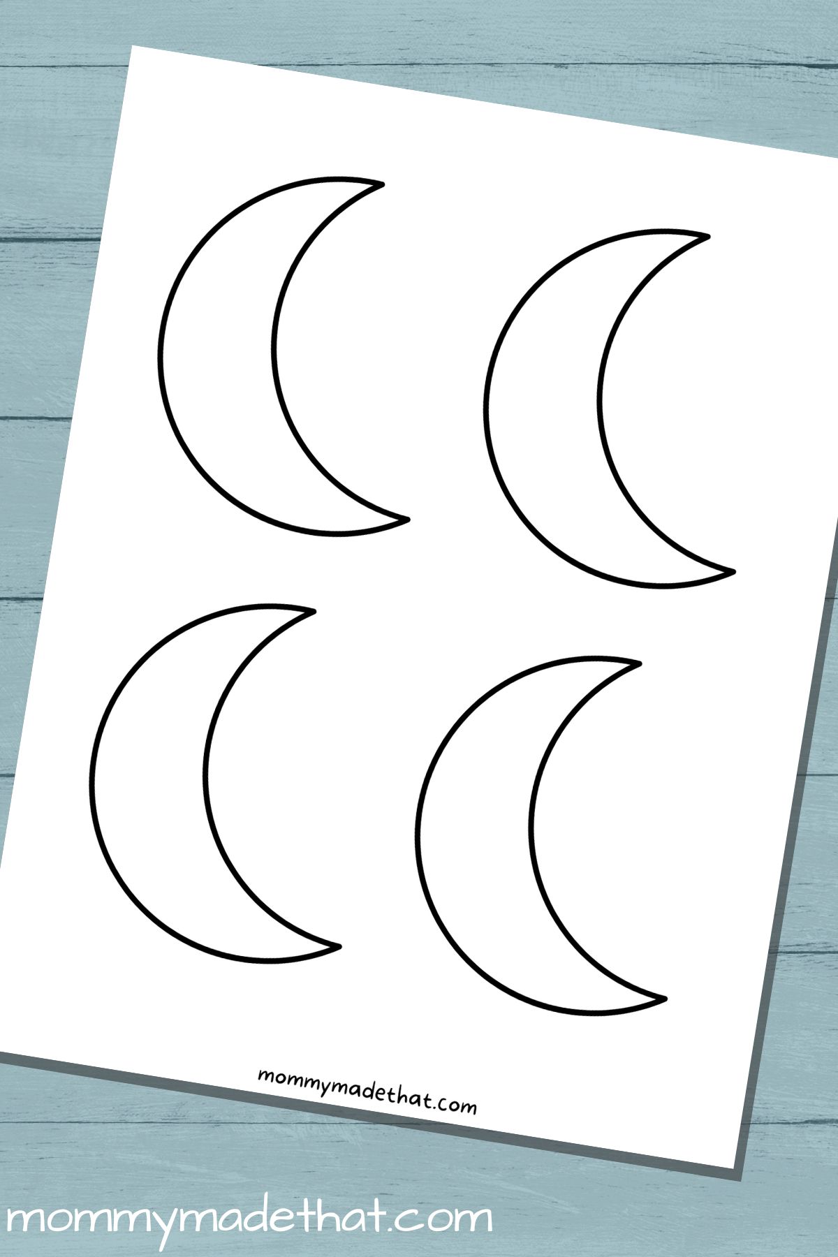 moon template