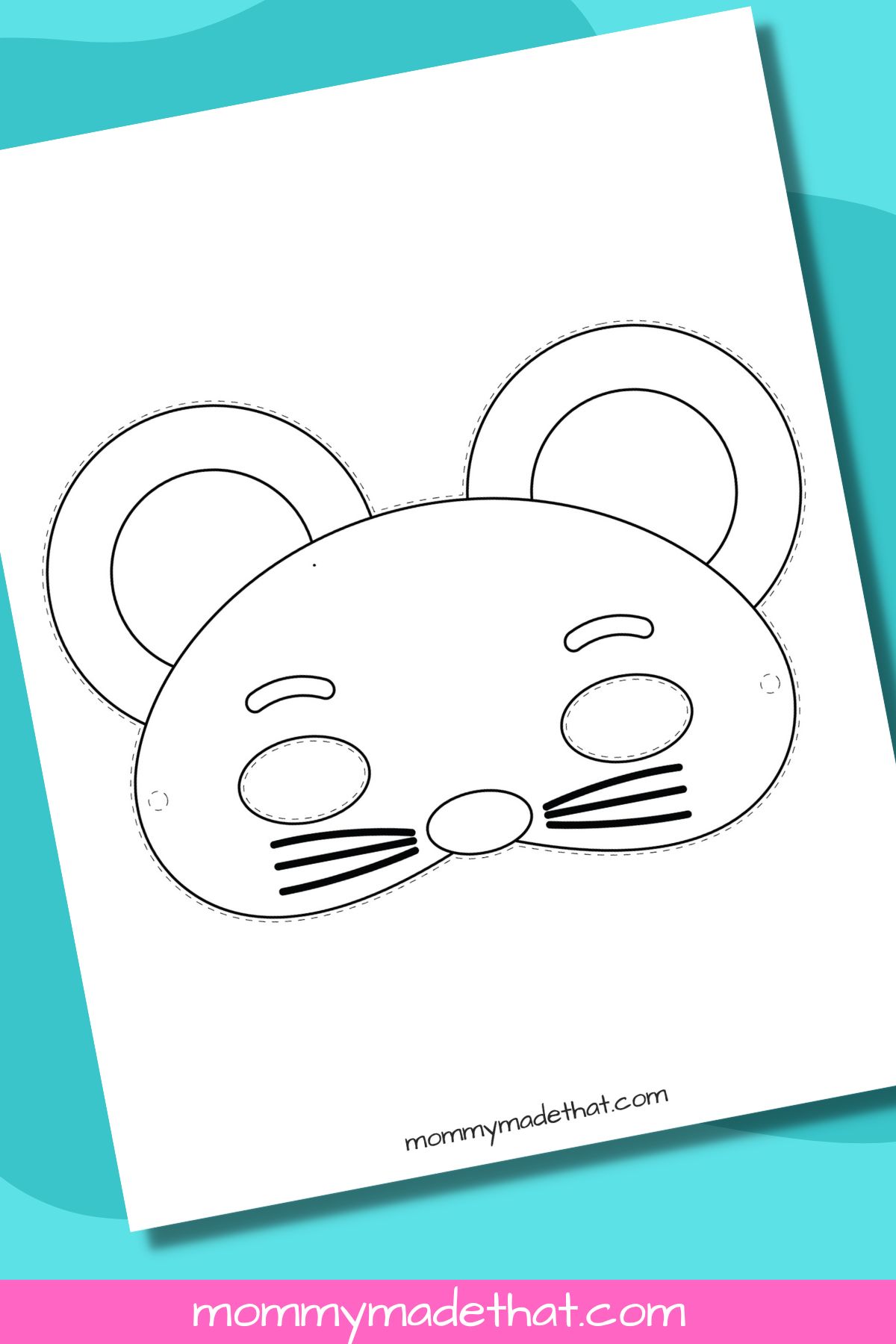 mouse mask template