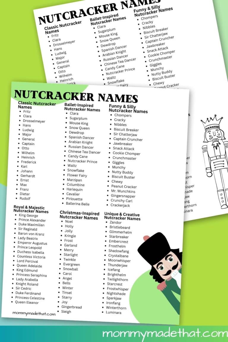 Nutcracker names.