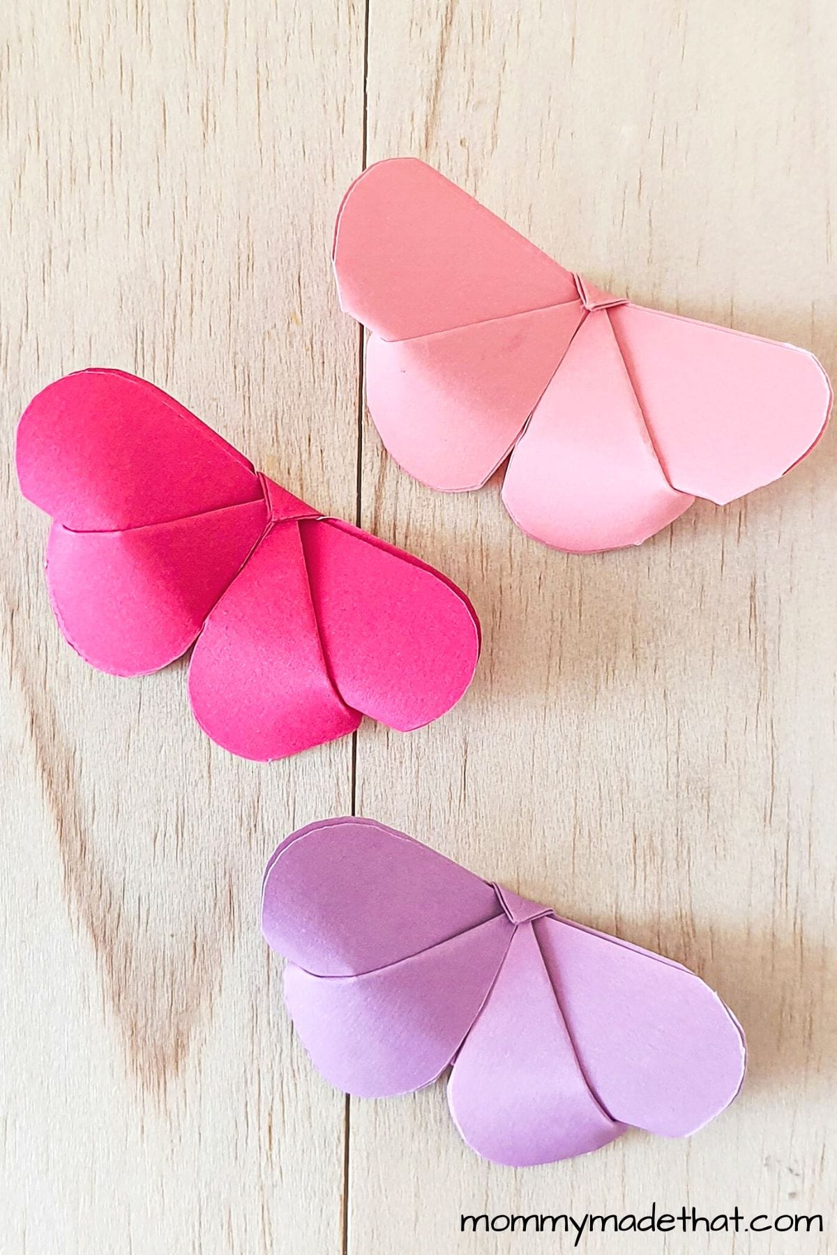 Accordion Fold Butterflies Craft - Our Kid Things