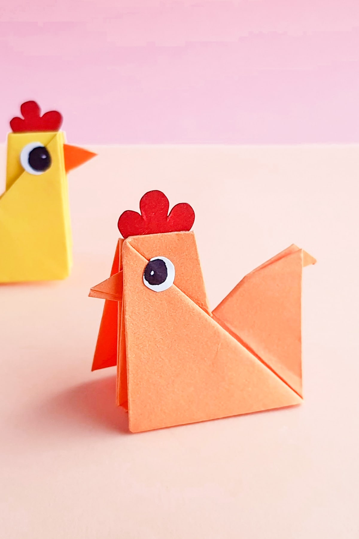 origami chicken