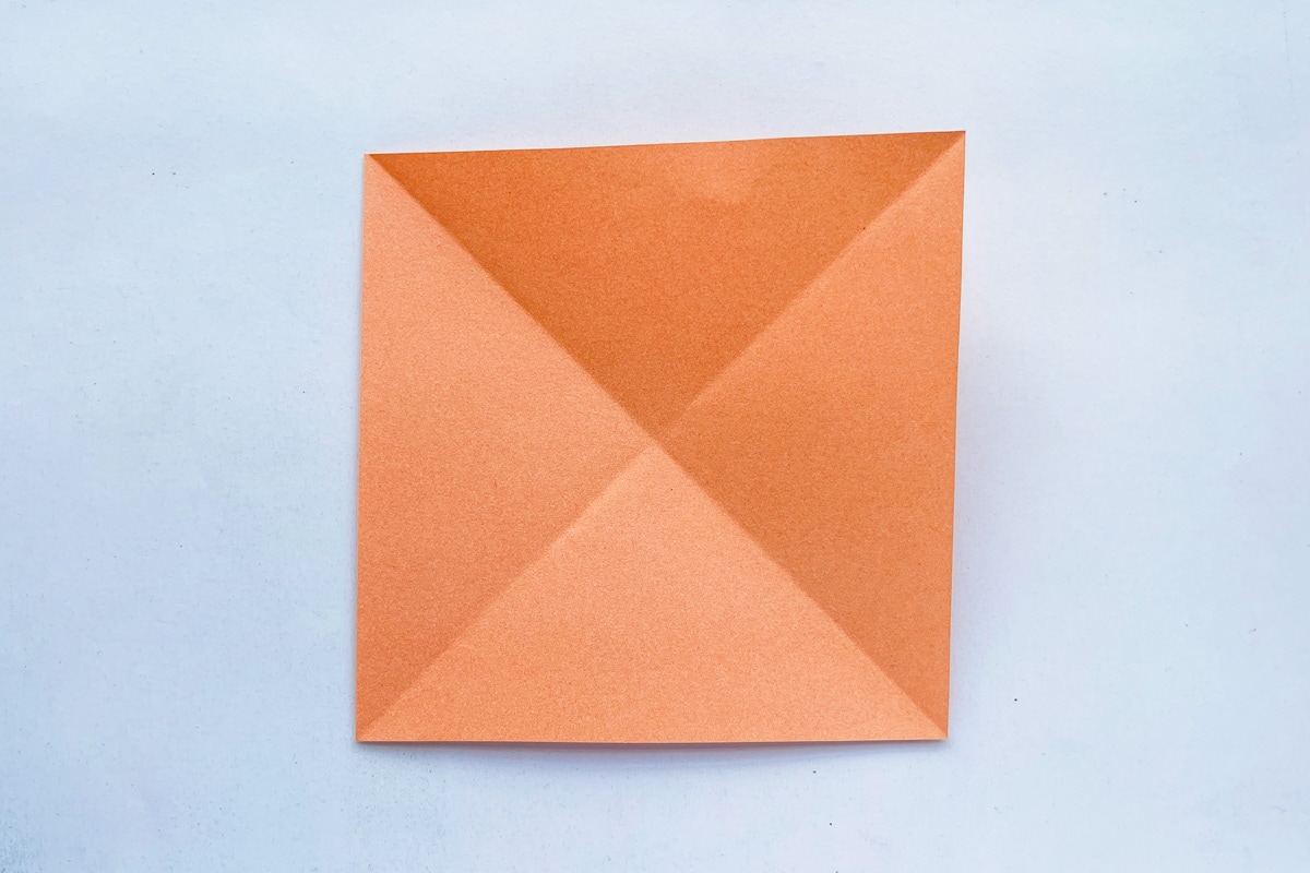 square piece of origami paper
