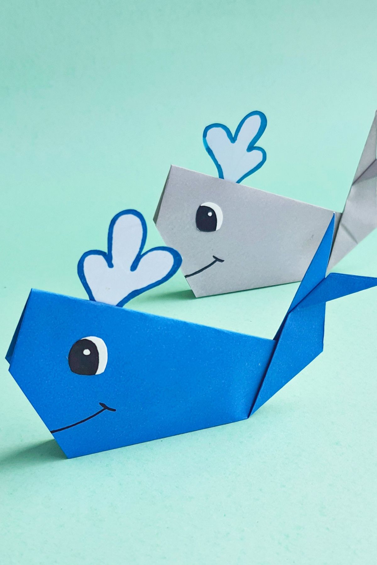 Origami Whale (Making an Easy Paper Whale)