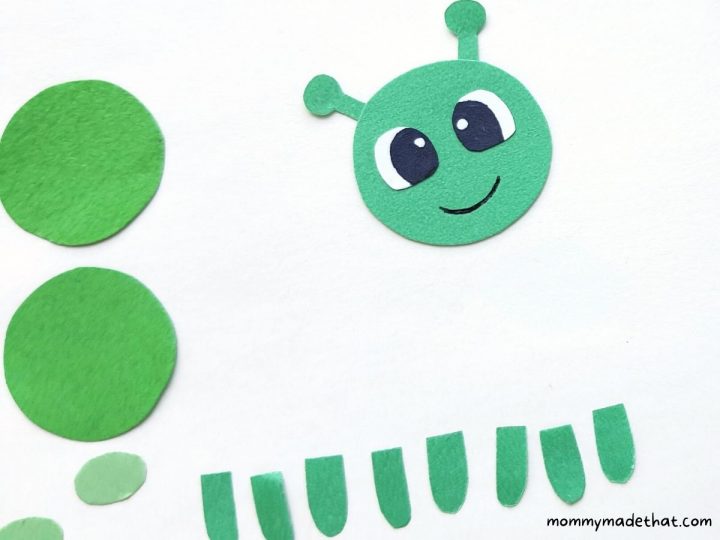 Cute Paper Caterpillar Craft (With Free Template!)