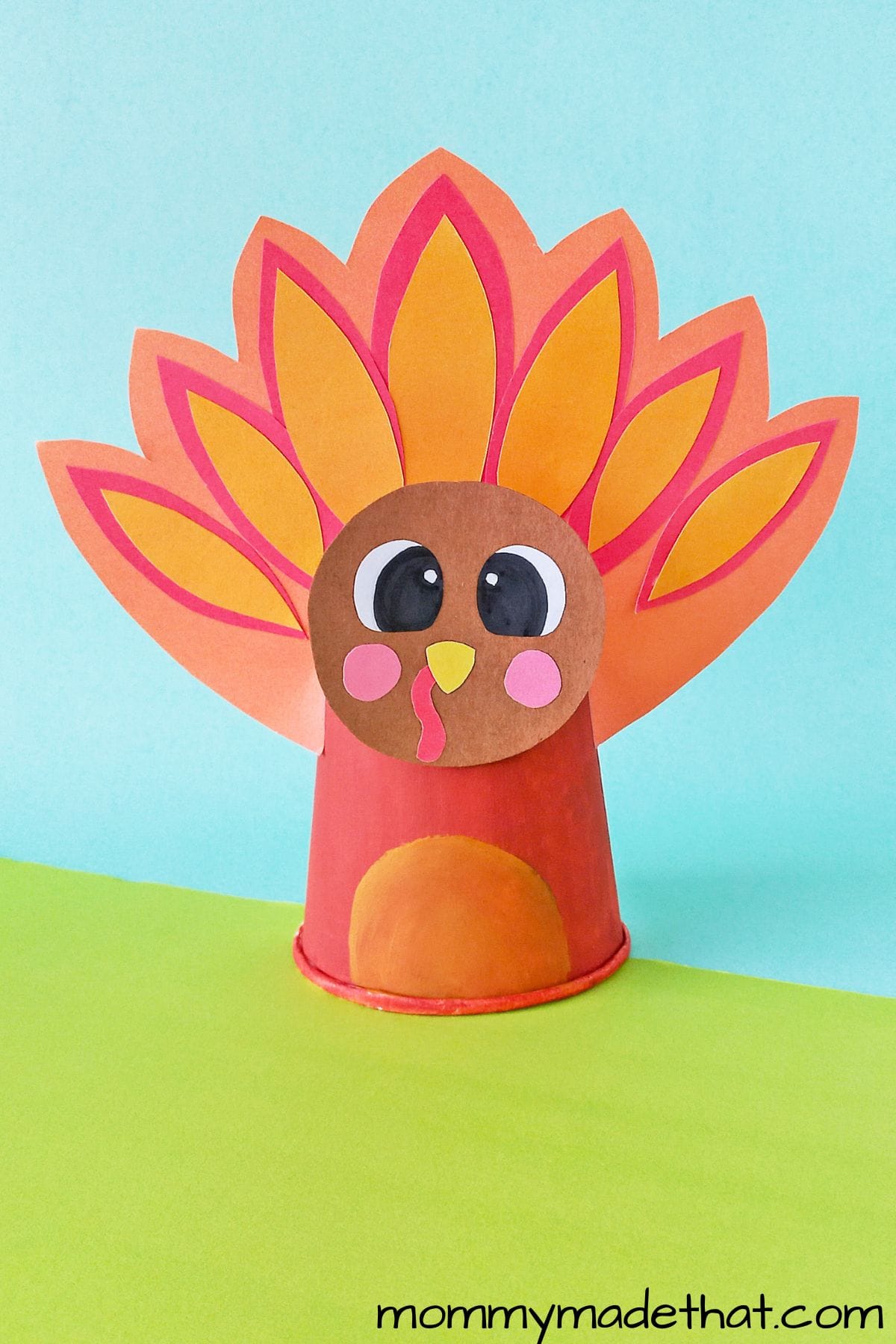 paper turkey craft