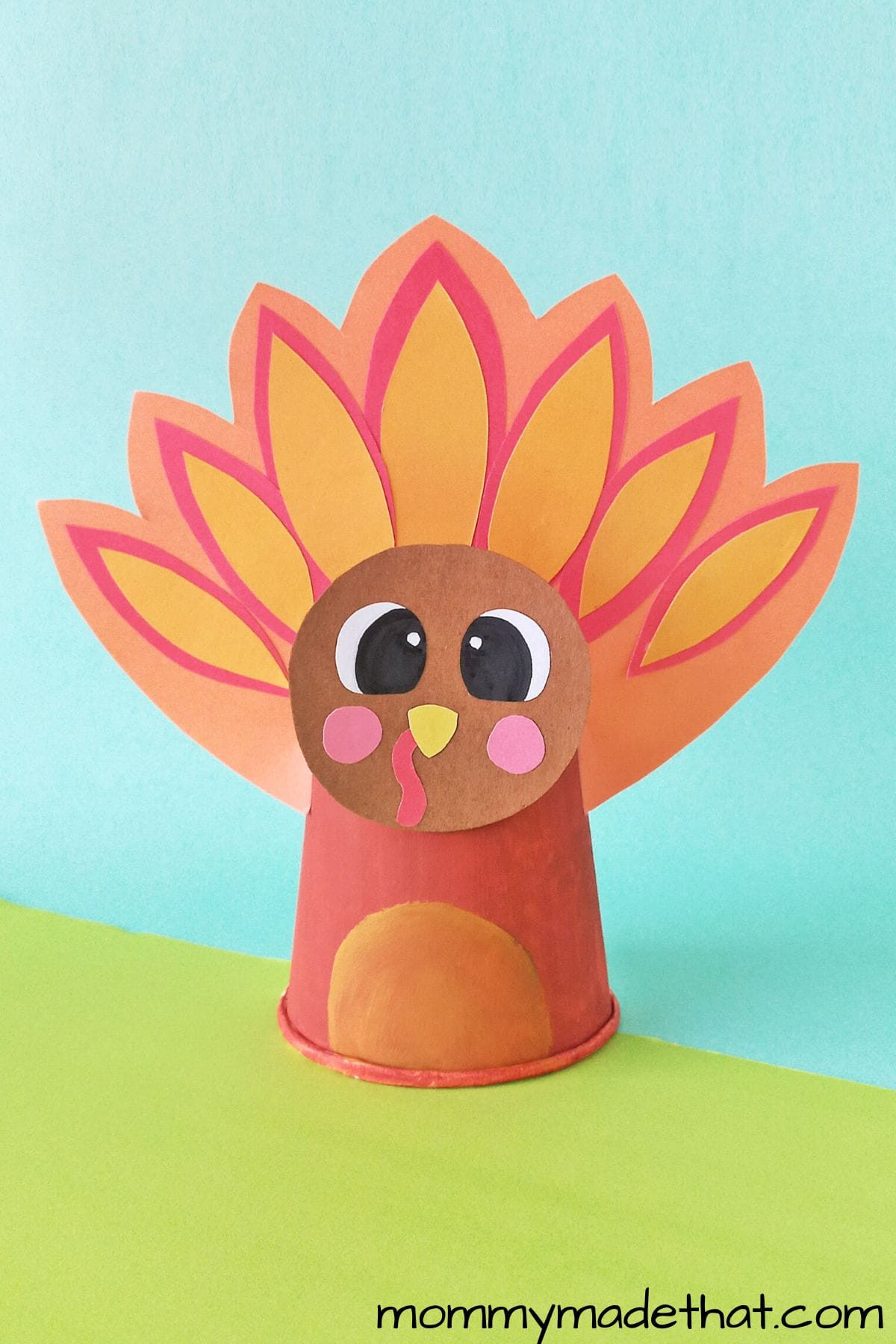 Paper Cup Turkey Craft