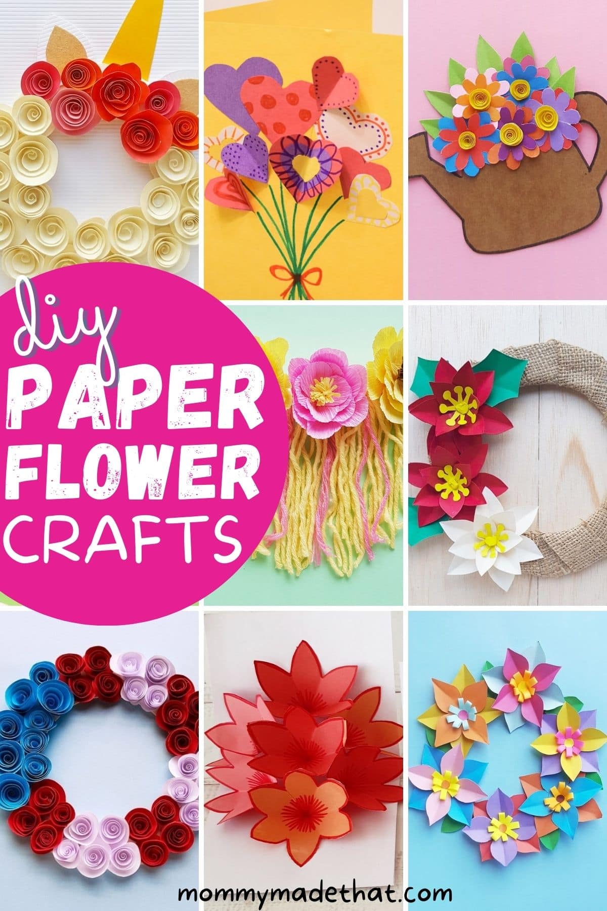 Paper Crafts for Kids They'll Love  Kids Art & Craft - Super Easy Paper  Flower Crafts for Kids 