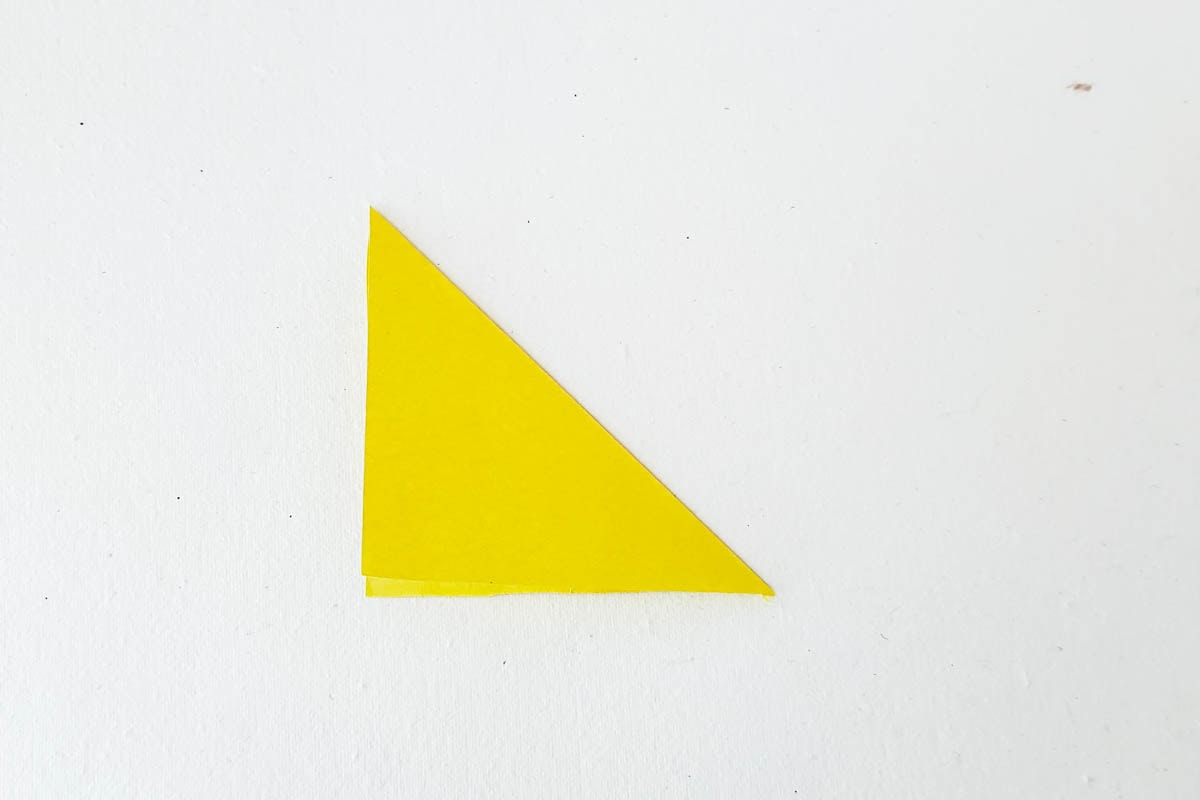 Folding paper.