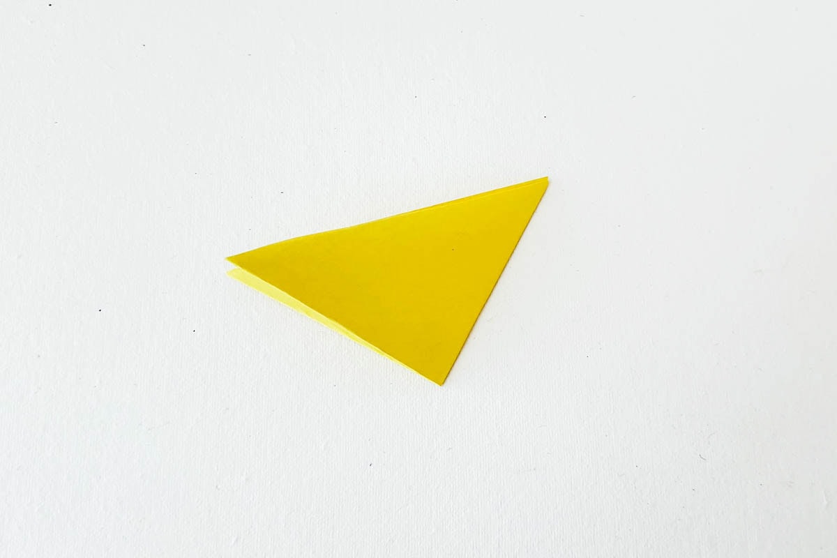 Folding paper.