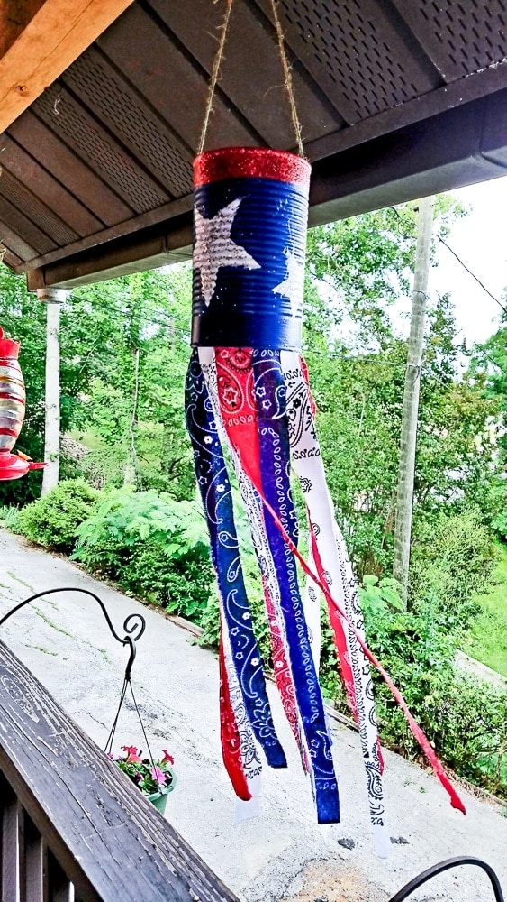 4th of July windsock craft