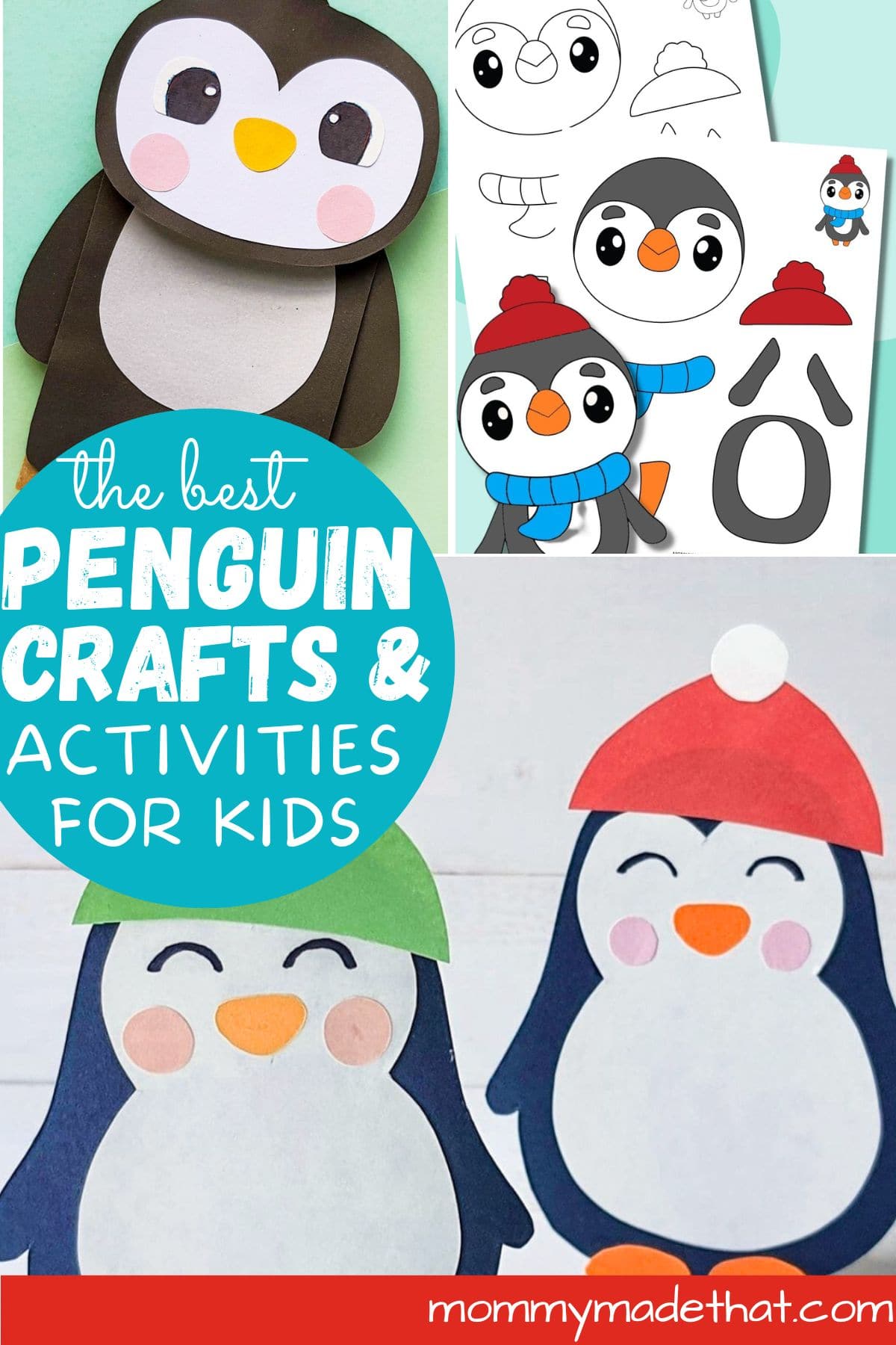 Penguin crafts and activities.