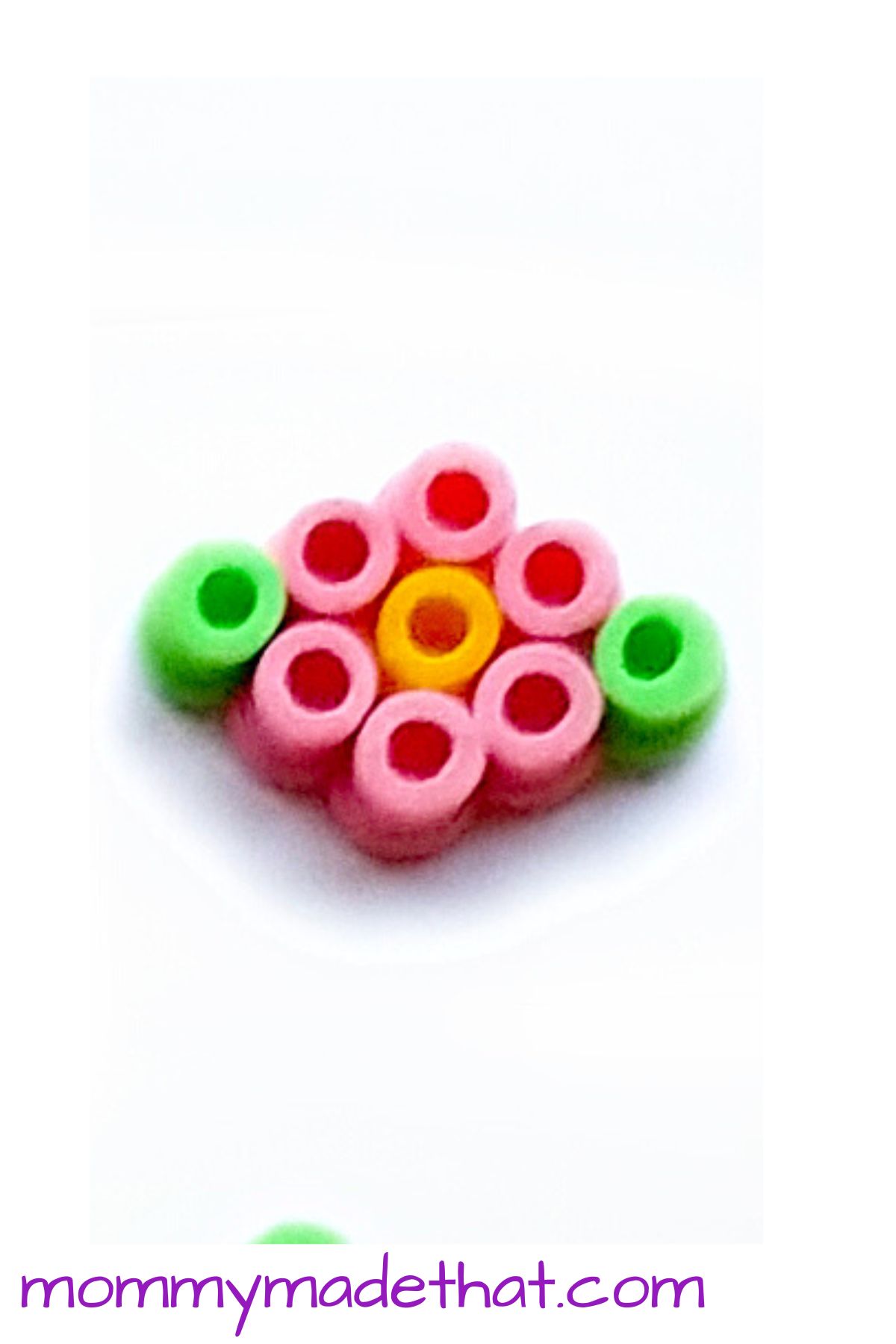 hama bead flower
