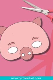 Pig Mask Template (Free Printables!)
