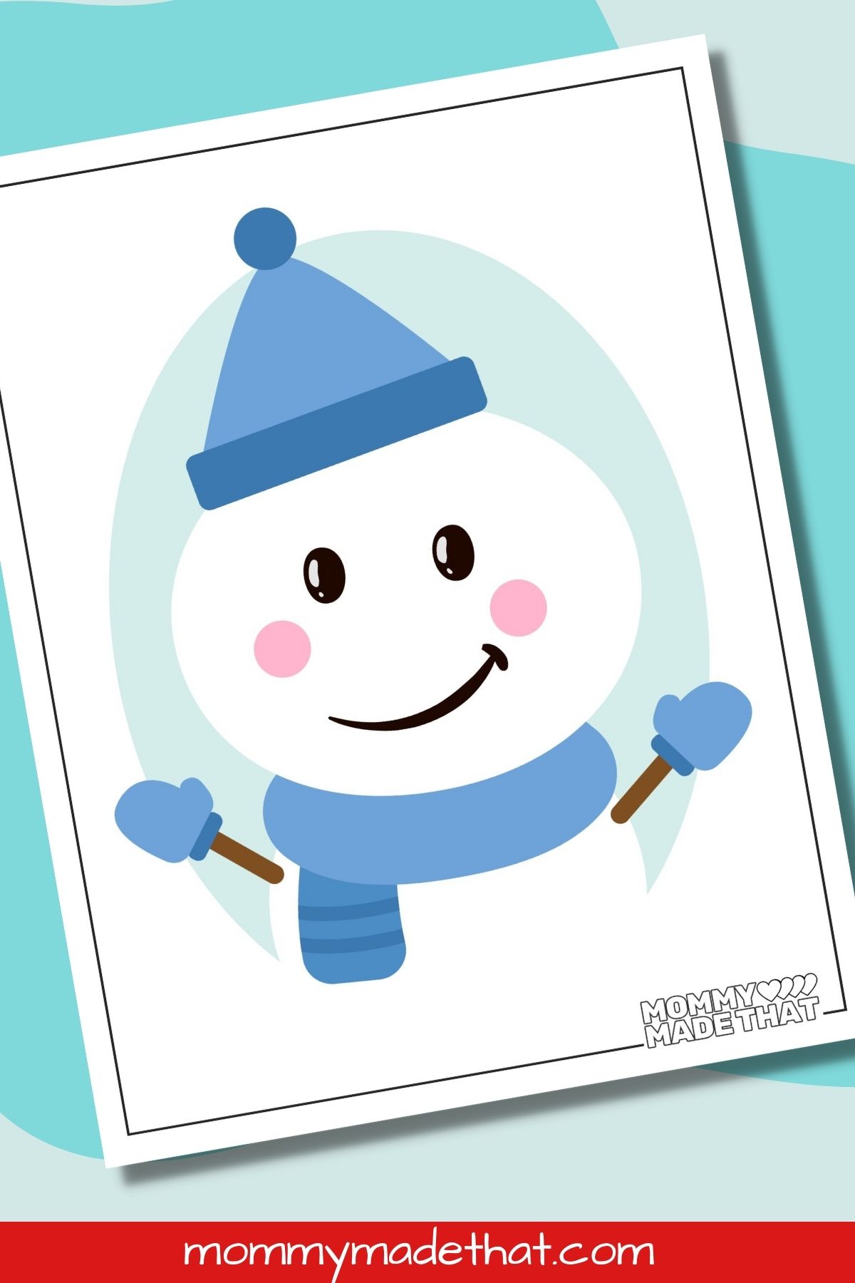 printable pin the nose on the snowman game