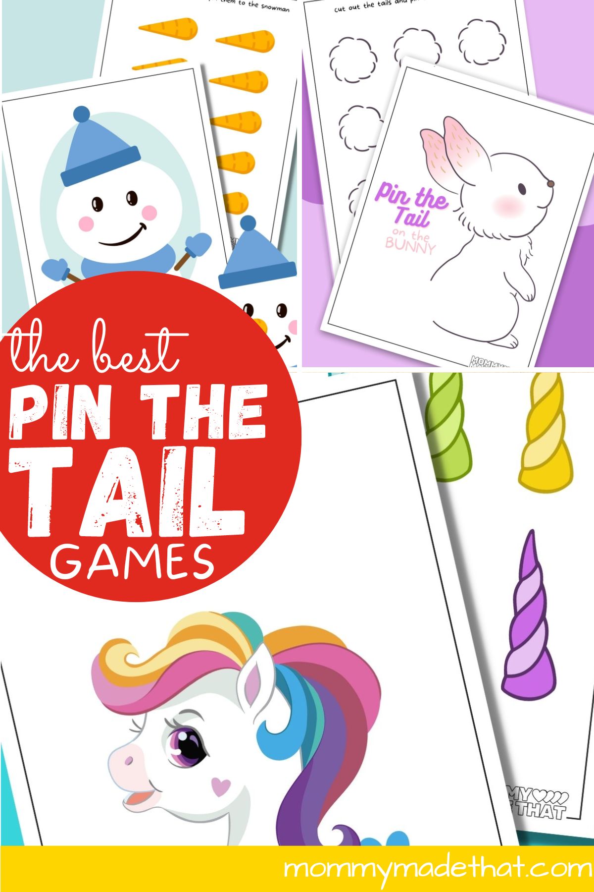 Pin the Tail Games (Pin the Tail on the Donkey Alternatives)