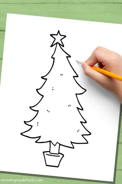 Free Christmas Tree Template Printables