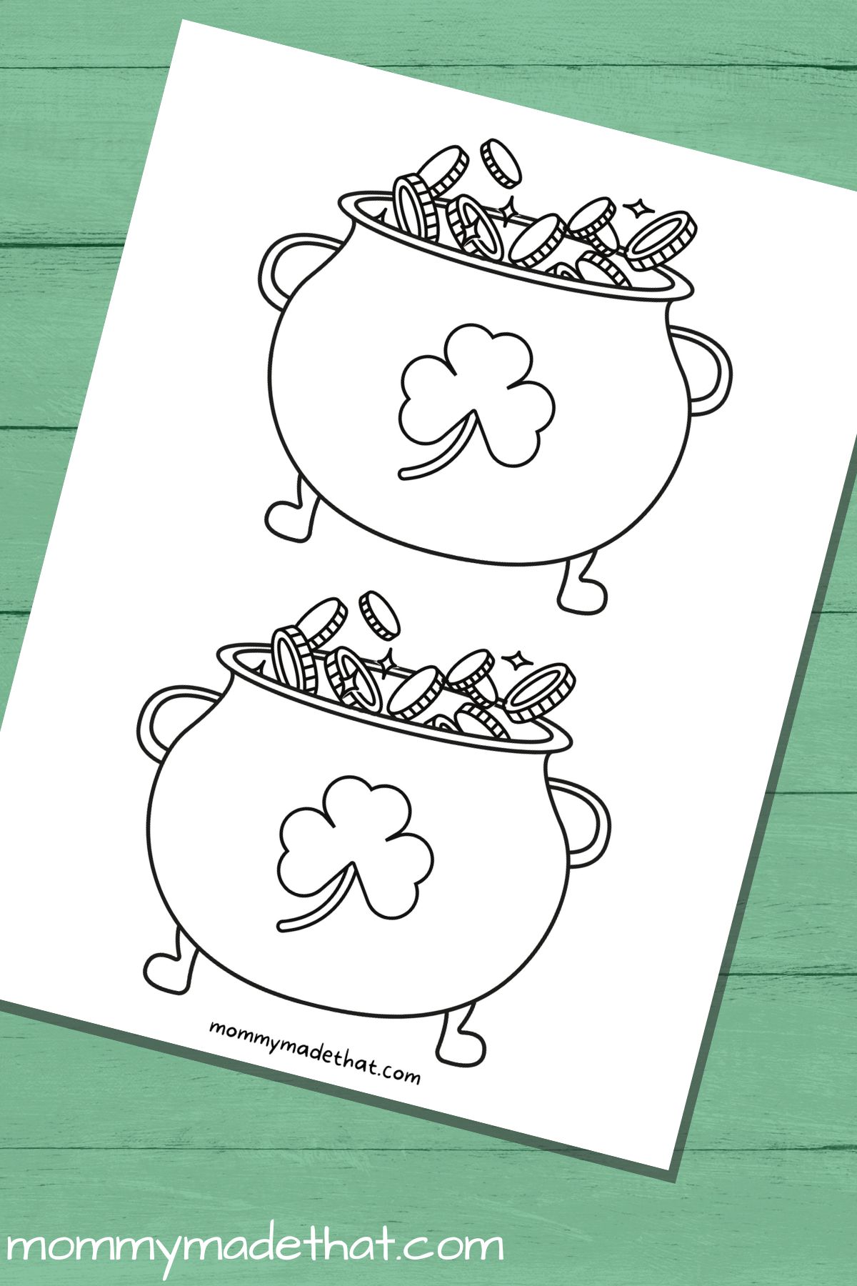 Printable Pot of Gold Templates (Lots of Free Outlines!)