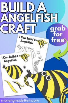 Build an Angelfish Craft (Free Printable Templates)