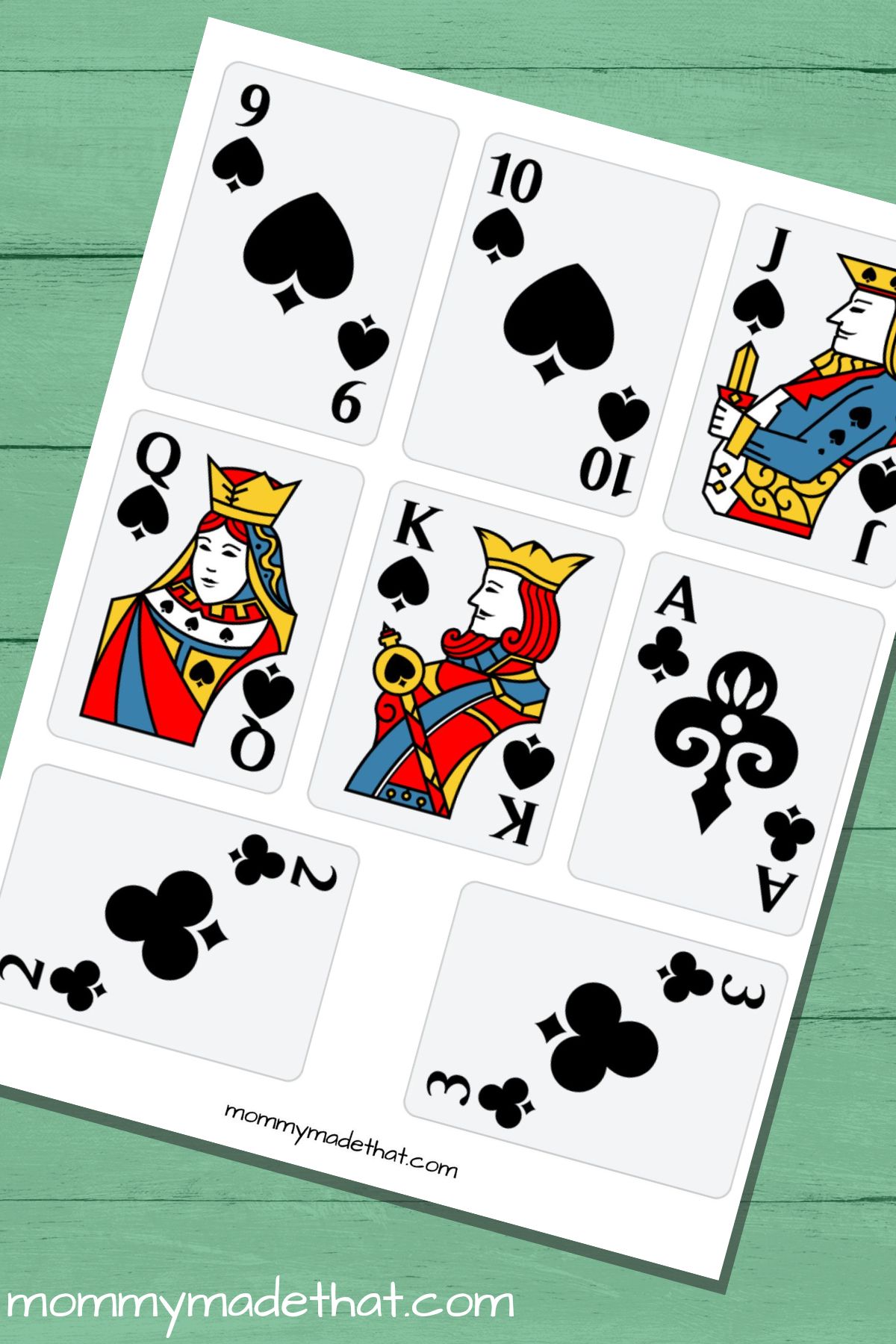 20 of the Best Playing Card Games with a Standard Deck - Print