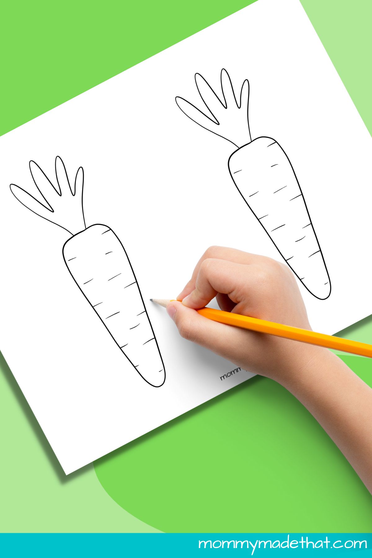 printable carrot templates