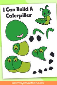 🐛 Printable Caterpillar Craft (With Free Template)